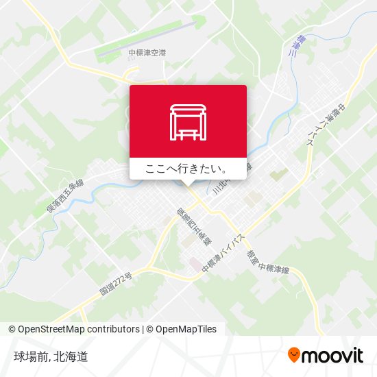 球場前地図