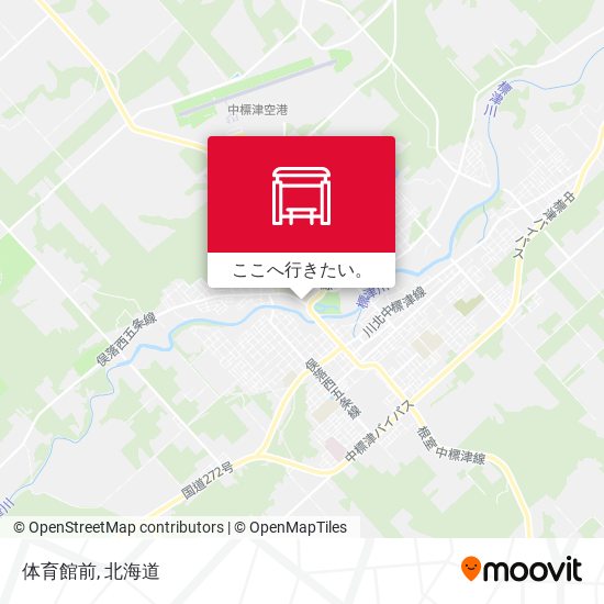 体育館前地図