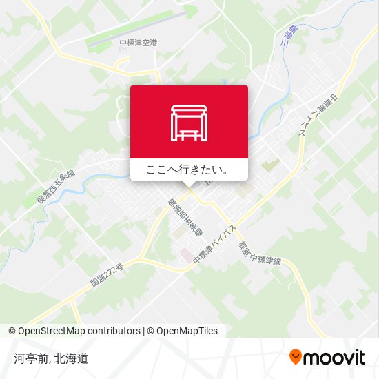 河亭前地図