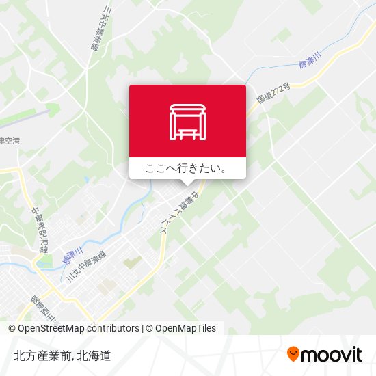 北方産業前地図