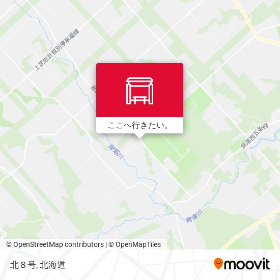 北８号地図