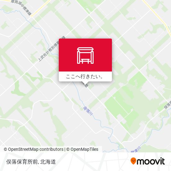 俣落保育所前地図