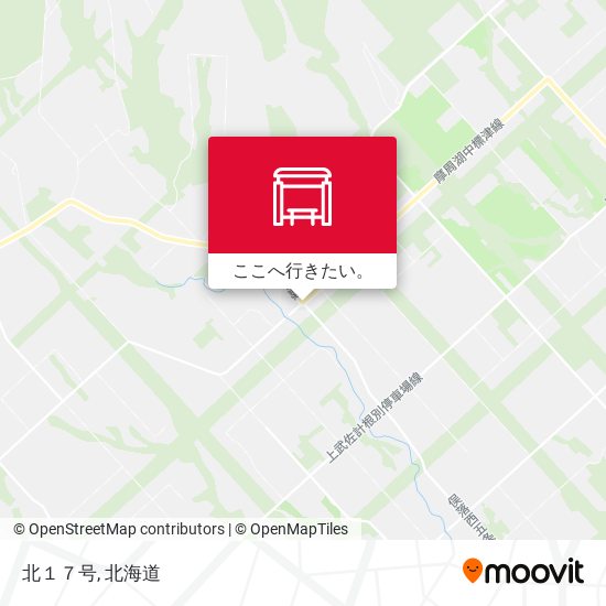 北１７号地図