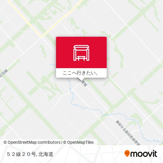 ５２線２０号地図