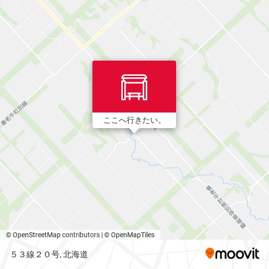 ５３線２０号地図