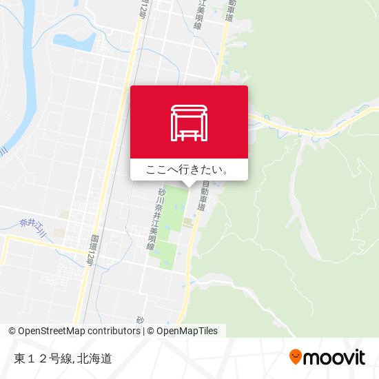 東１２号線地図