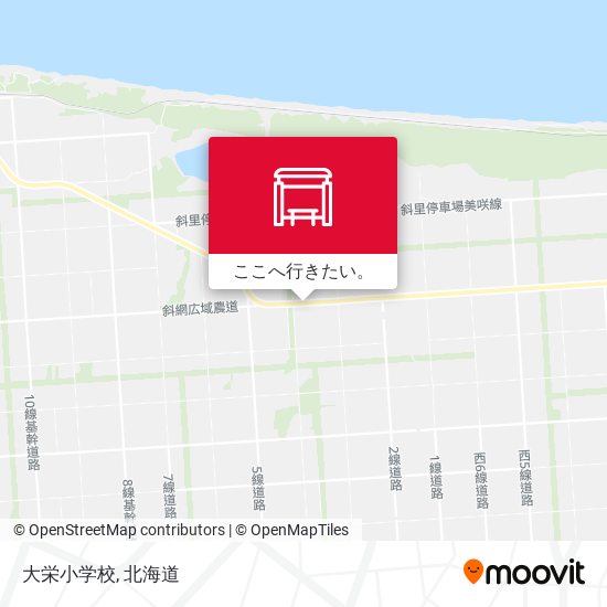 大栄小学校地図