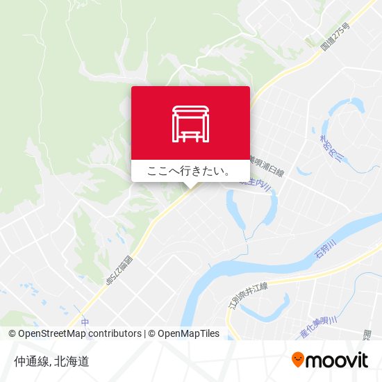 仲通線地図