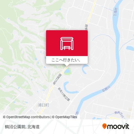 鶴沼公園前地図