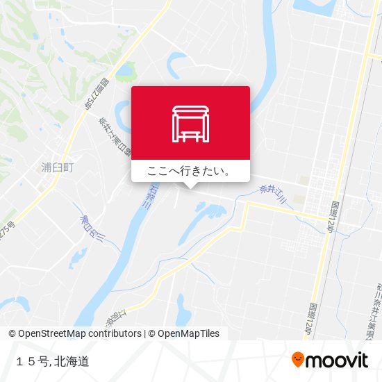 １５号地図