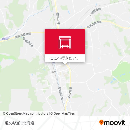 道の駅前地図