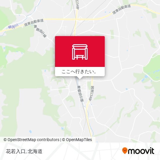 花若入口地図
