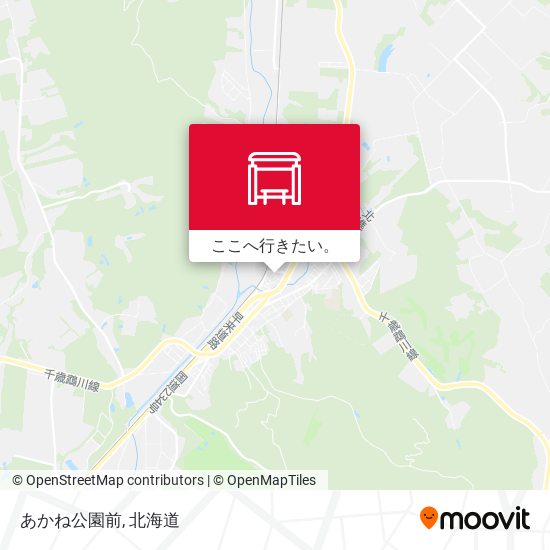 あかね公園前地図