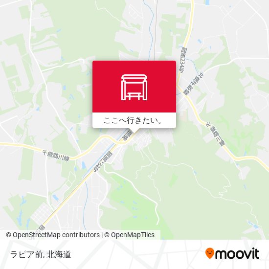 ラピア前地図