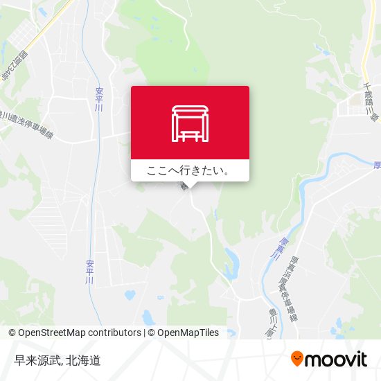 早来源武地図