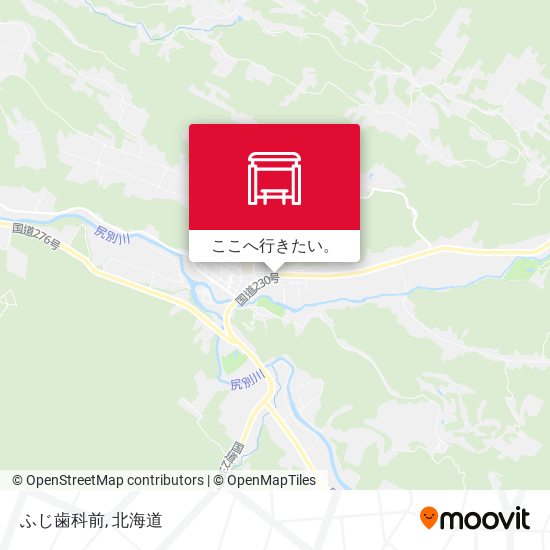 ふじ歯科前地図