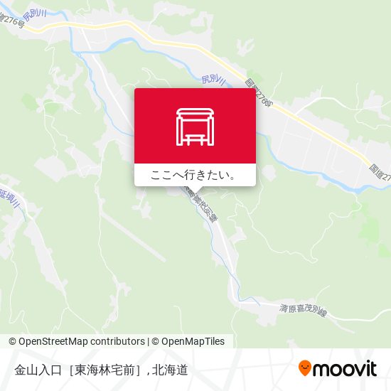 金山入口［東海林宅前］地図