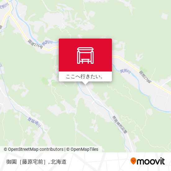 御園［藤原宅前］地図