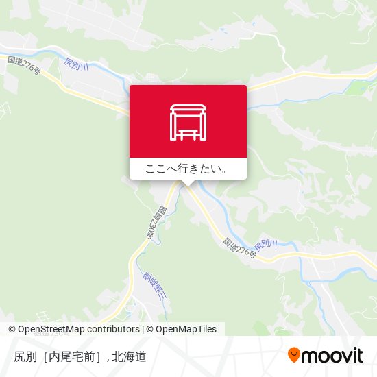 尻別［内尾宅前］地図