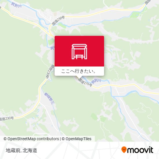 地蔵前地図