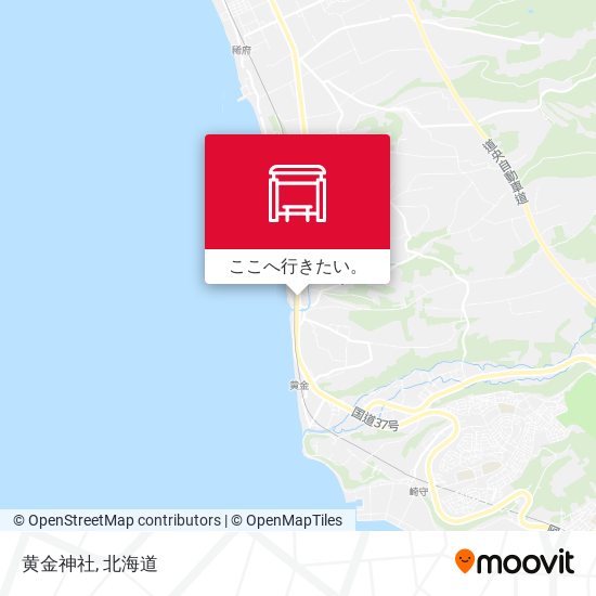 黄金神社地図