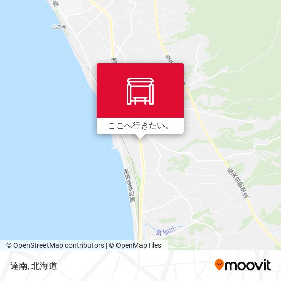 達南地図