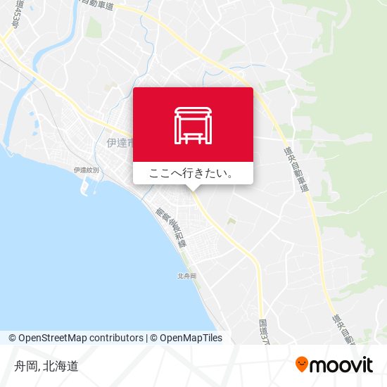 舟岡地図