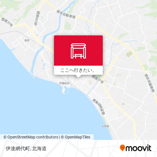 伊達網代町地図