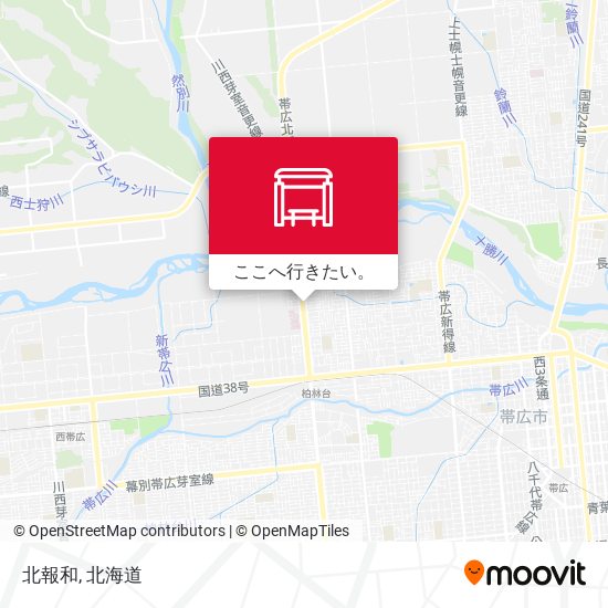 北報和地図