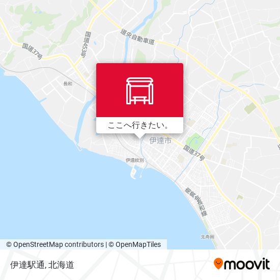 伊達駅通地図