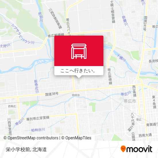 栄小学校前地図