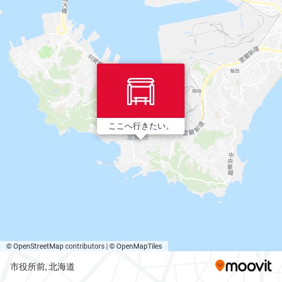 市役所前地図