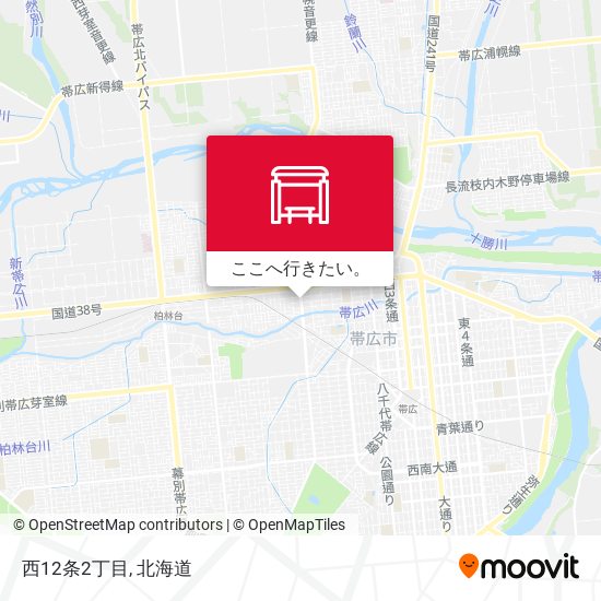 西12条2丁目地図