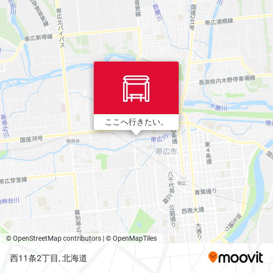西11条2丁目地図