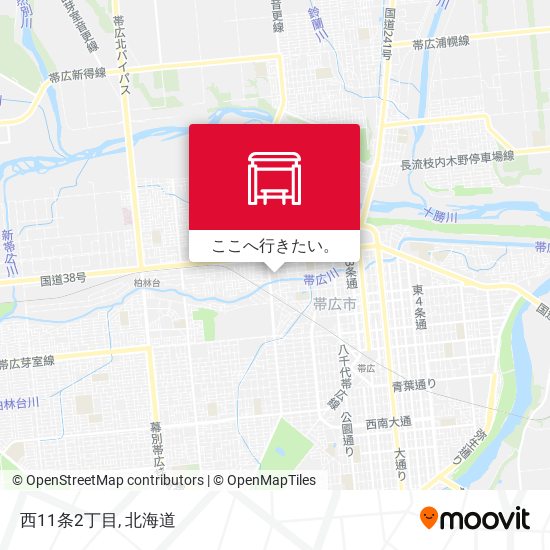 西11条2丁目地図