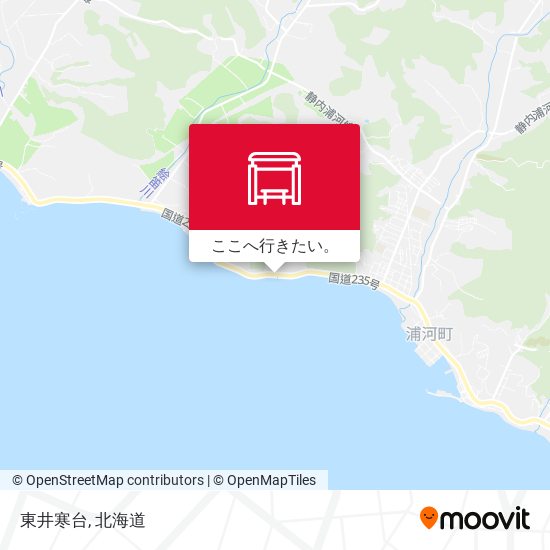 東井寒台地図