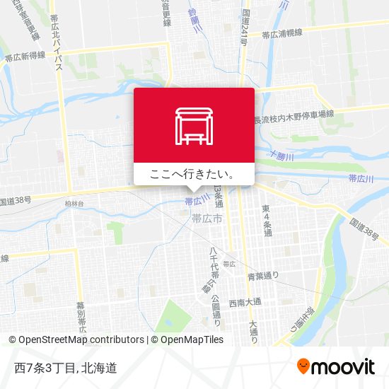 西7条3丁目地図