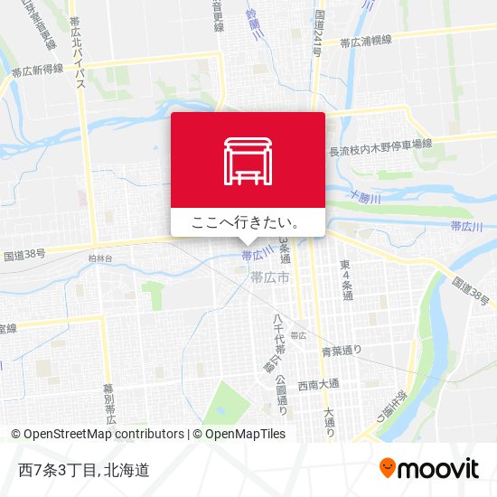 西7条3丁目地図