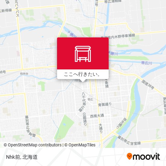 Nhk前地図