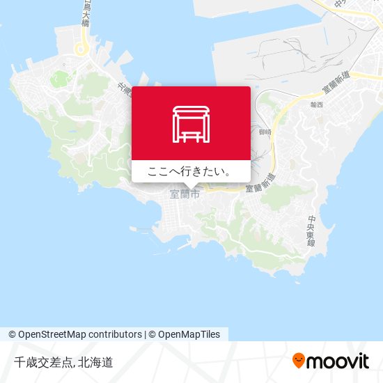 千歳交差点地図