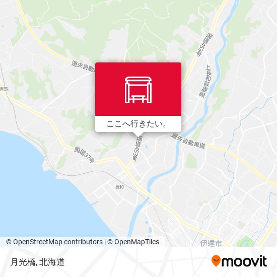 月光橋地図