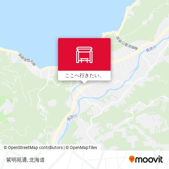 紫明苑通地図