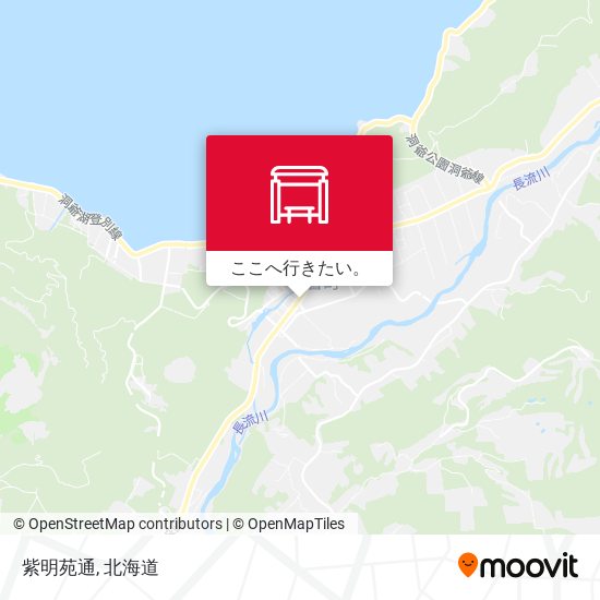 紫明苑通地図