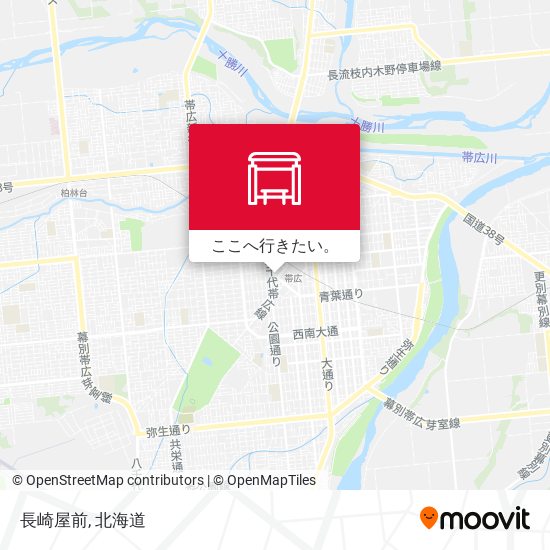長崎屋前地図