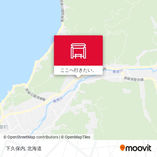 下久保内地図