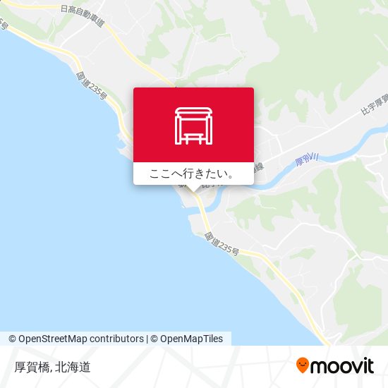 厚賀橋地図