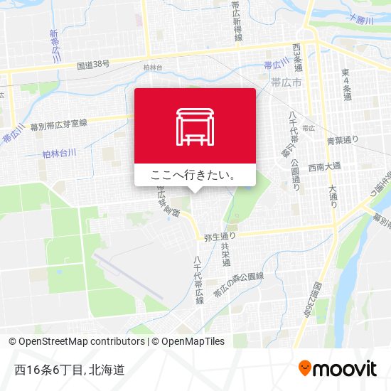 西16条6丁目地図