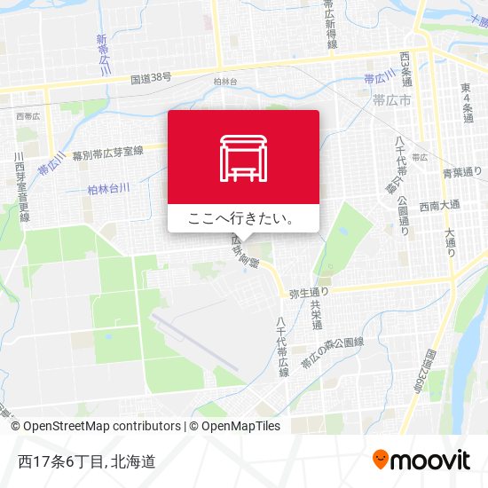 西17条6丁目地図