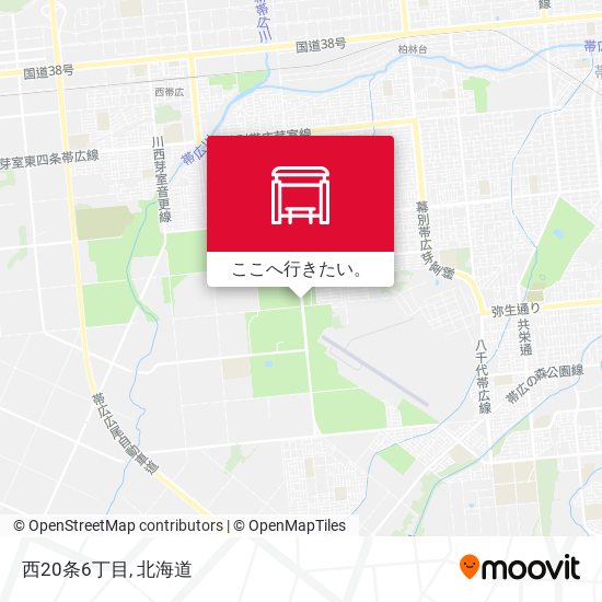 西20条6丁目地図