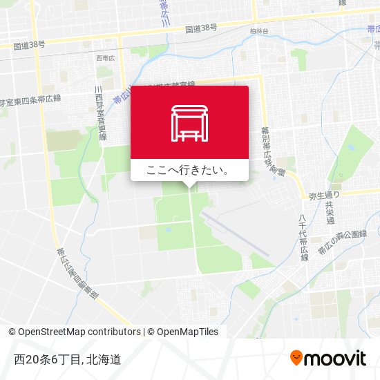 西20条6丁目地図